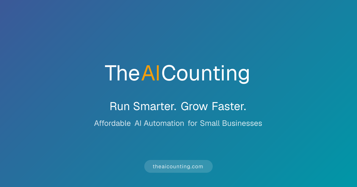 TheAICounting | AI Automation for Small Businesses